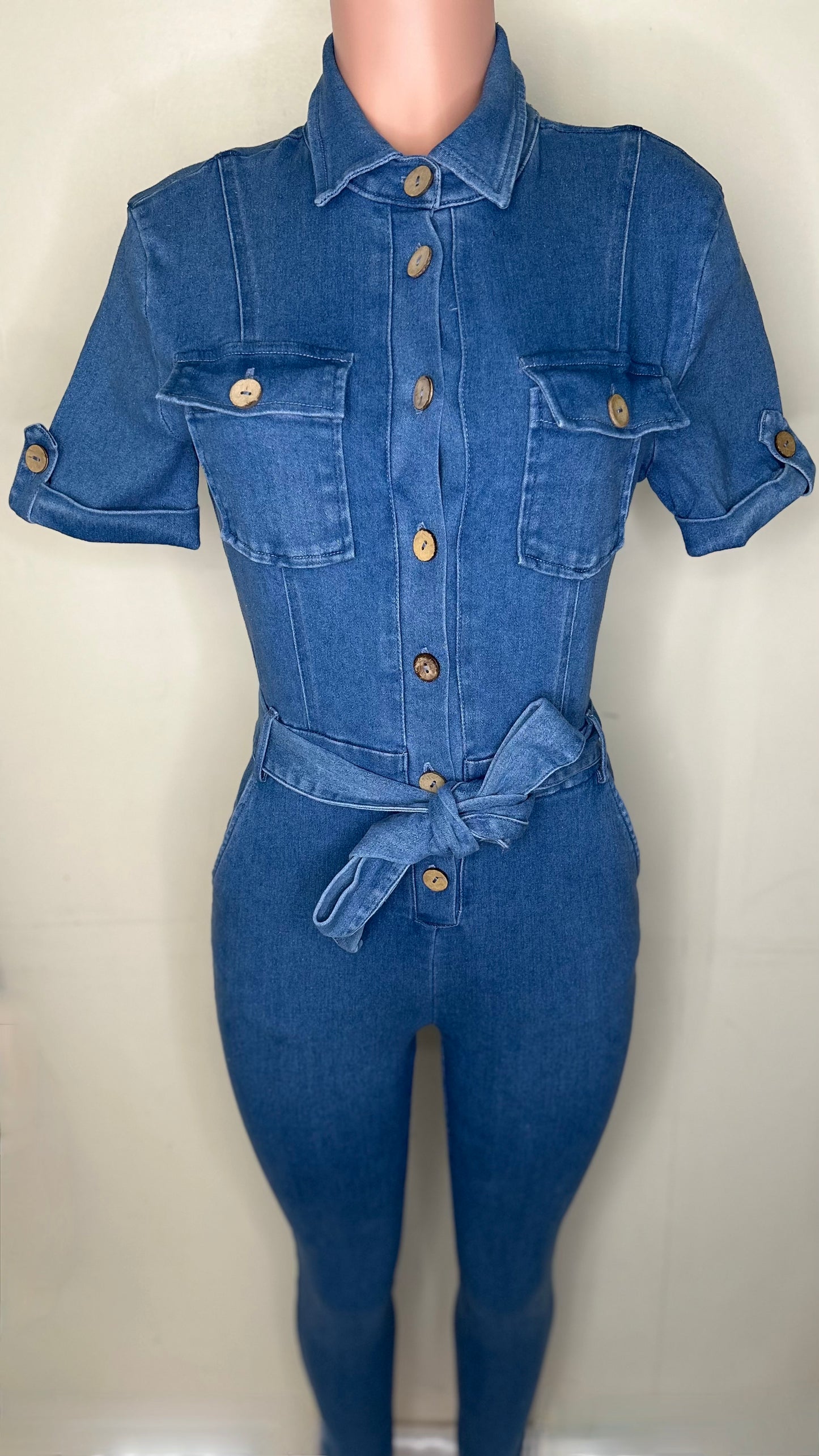 Denim Jumpsuit