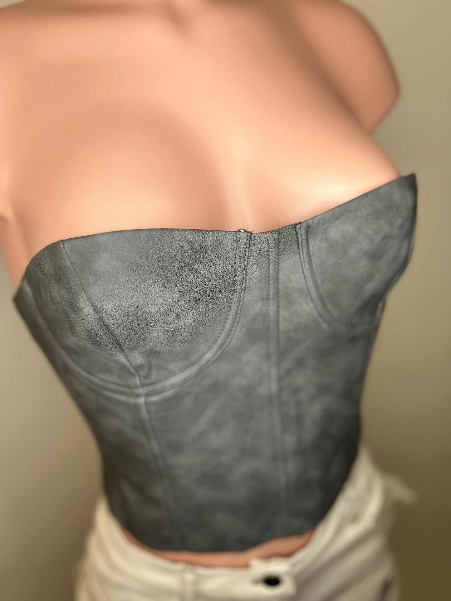 Stone Corset Top