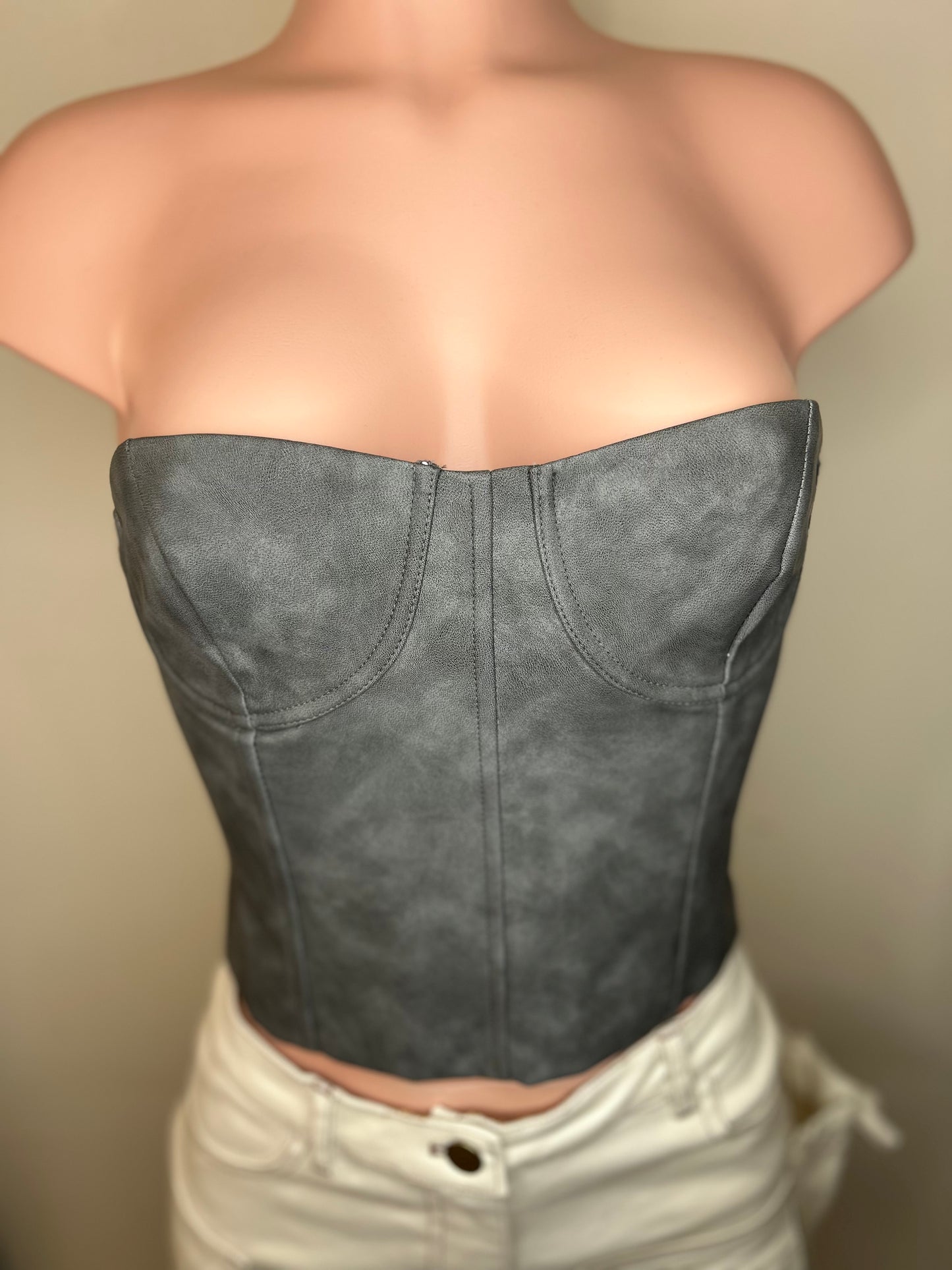 Stone Corset Top