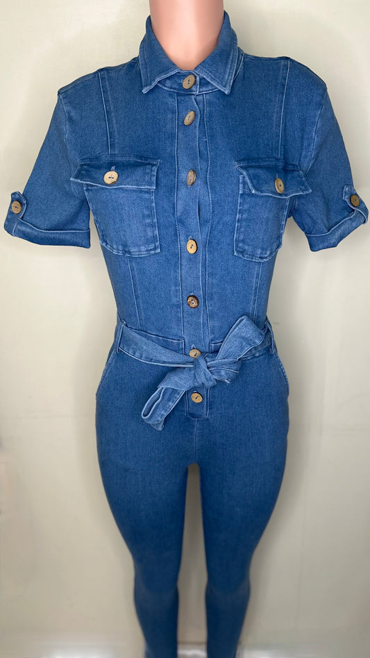 Denim Jumpsuit