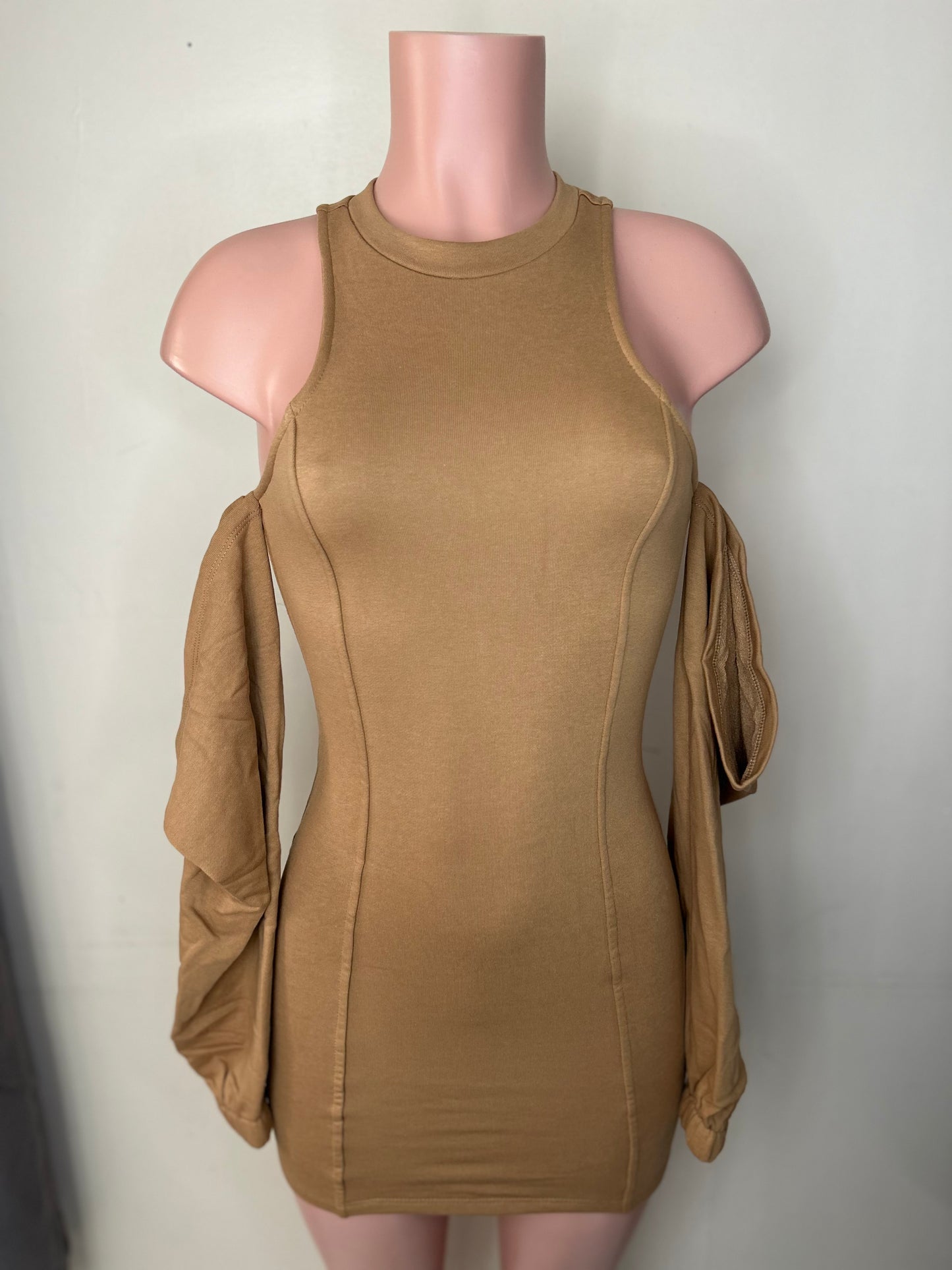 Mocha Mini Dress