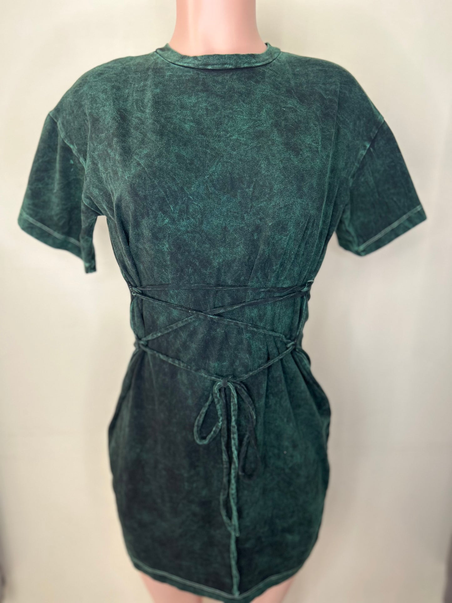 Washed Mini Dress