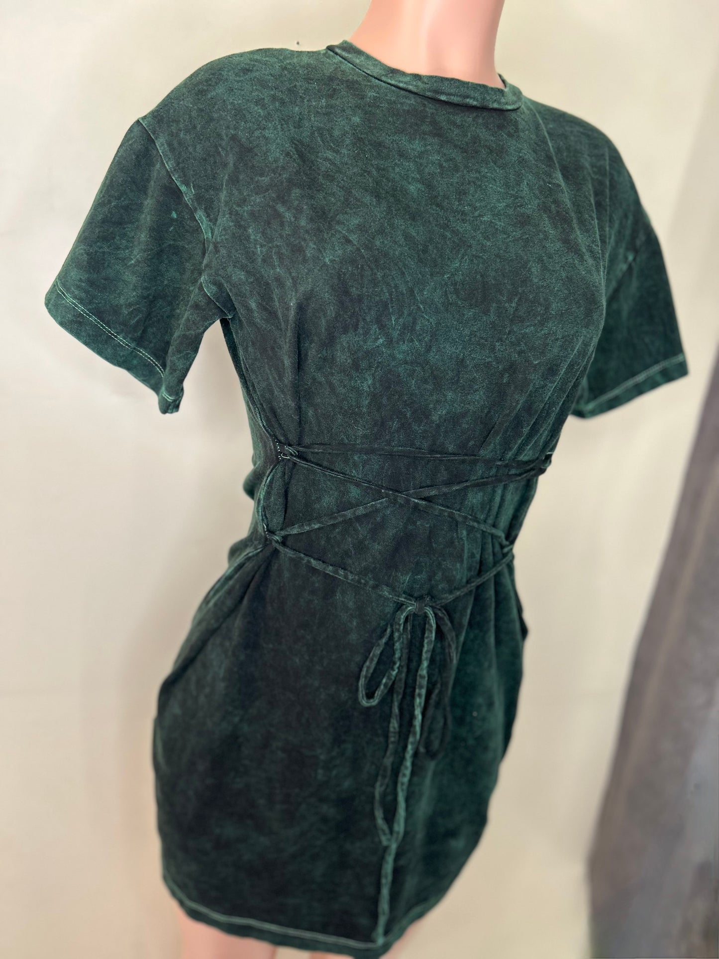 Washed Mini Dress