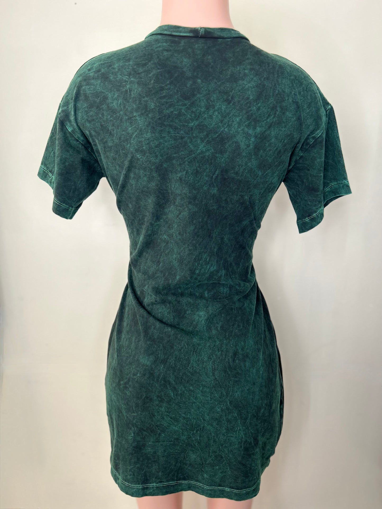 Washed Mini Dress