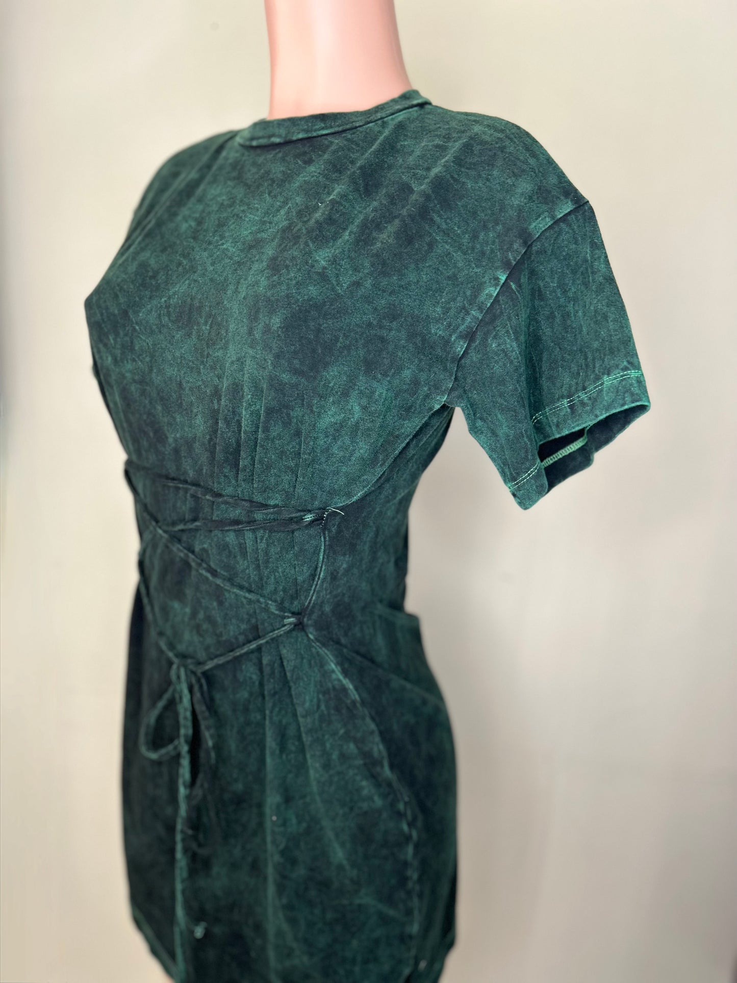 Washed Mini Dress