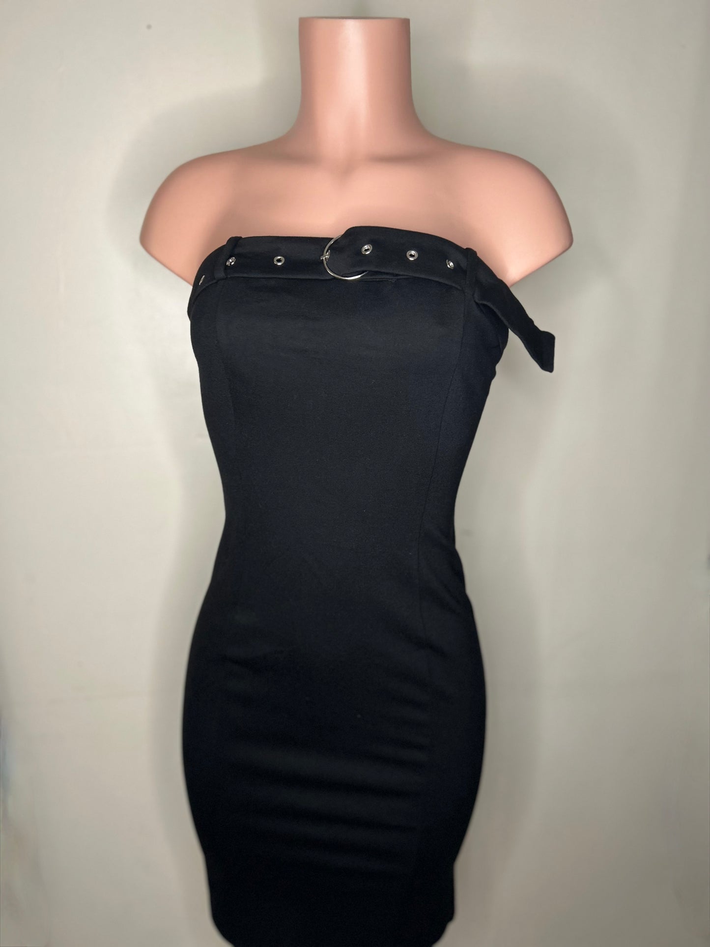 Solid Midi Dress